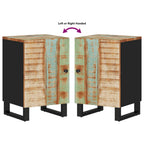 Badschrank 38x33x58 cm Altholz Massiv