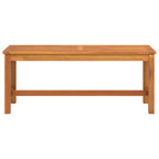 Gartenbank 110x35x45 cm Massivholz Akazie