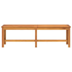 Gartenbank 150x35x45 cm Massivholz Akazie