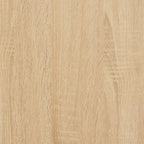 Schreibtisch Sonoma-Eiche 80x50x90 cm Holzwerkstoff und Eisen