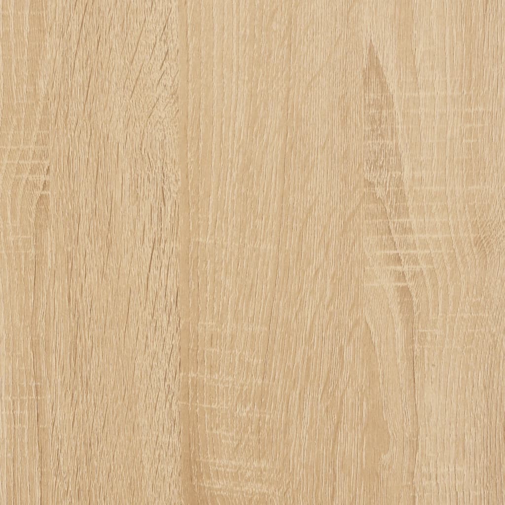 Schreibtisch Sonoma-Eiche 80x50x90 cm Holzwerkstoff und Eisen
