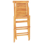 Gartenstühle 8 Stk. Klappbar 47x63x90 cm Massivholz Teak