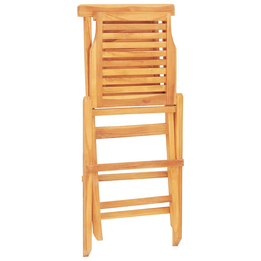 Gartenstühle 8 Stk. Klappbar 47x63x90 cm Massivholz Teak