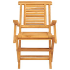 Gartenstühle 4 Stk. Klappbar 56x63x90 cm Massivholz Teak