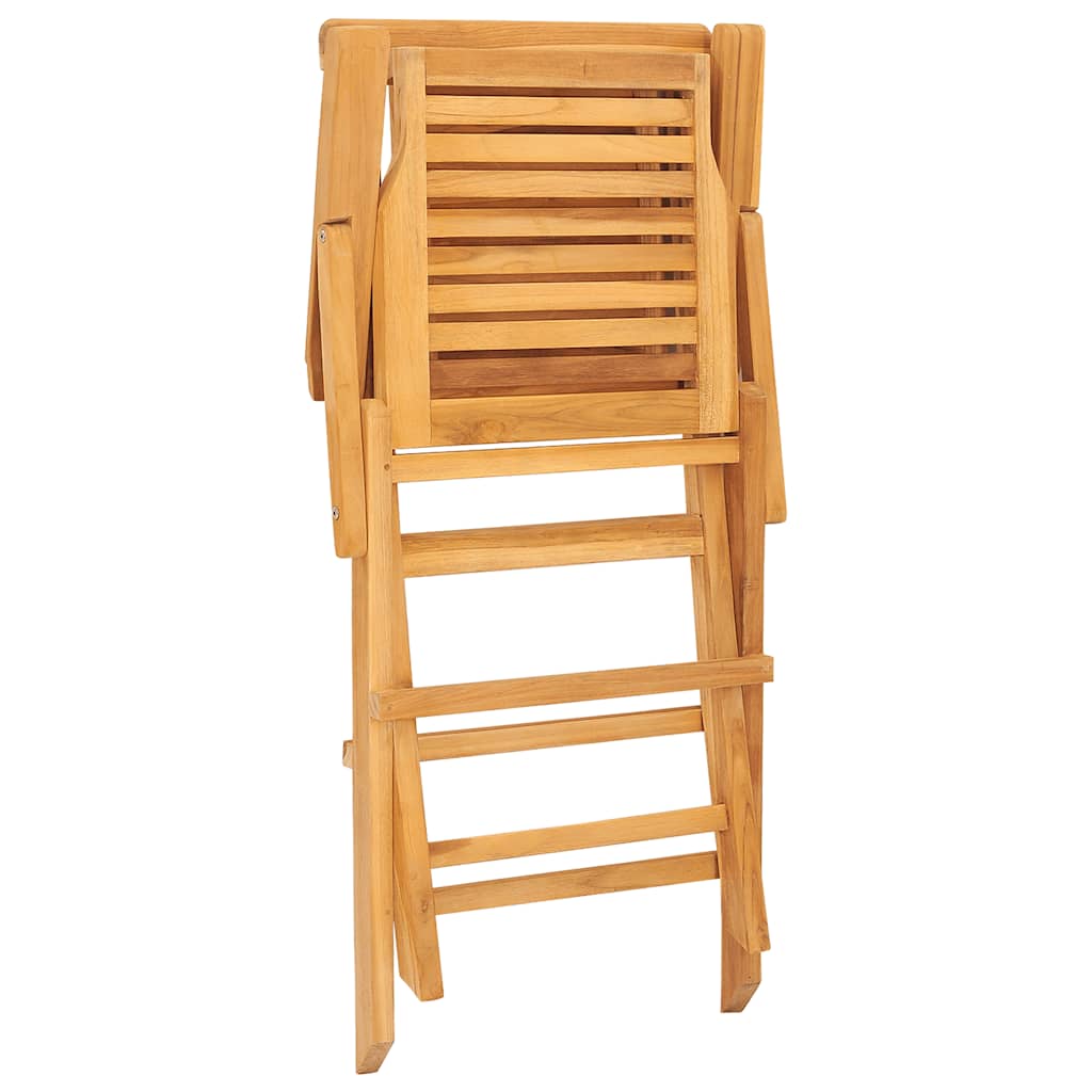Gartenstühle 8 Stk. Klappbar 56x63x90 cm Massivholz Teak