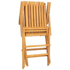 Gartenstühle 6 Stk. Klappbar 61x67x90 cm Massivholz Teak