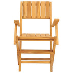 Gartenstühle 6 Stk. Klappbar 55x61x90 cm Massivholz Teak