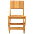 Gartenstühle 4 Stk. Klappbar 47x62x90 cm Massivholz Teak