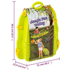 Wasserspiel-Koffer Jungle 51x21,5x66,5 cm Polypropylen