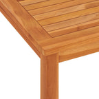 7-tlg. Garten-Essgruppe Massivholz Teak