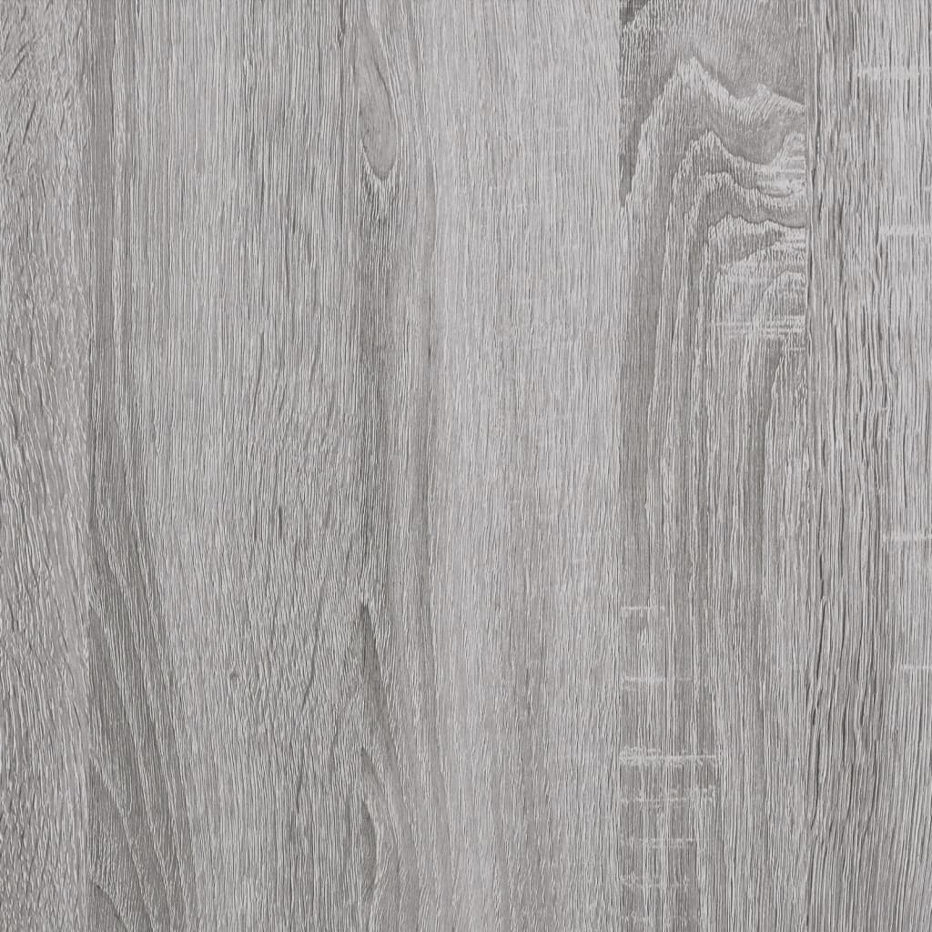 Bettgestell Grau Sonoma 120x190 cm Holzwerkstoff