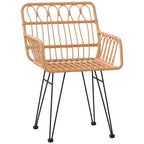 9-tlg. Garten-Essgruppe Poly Rattan