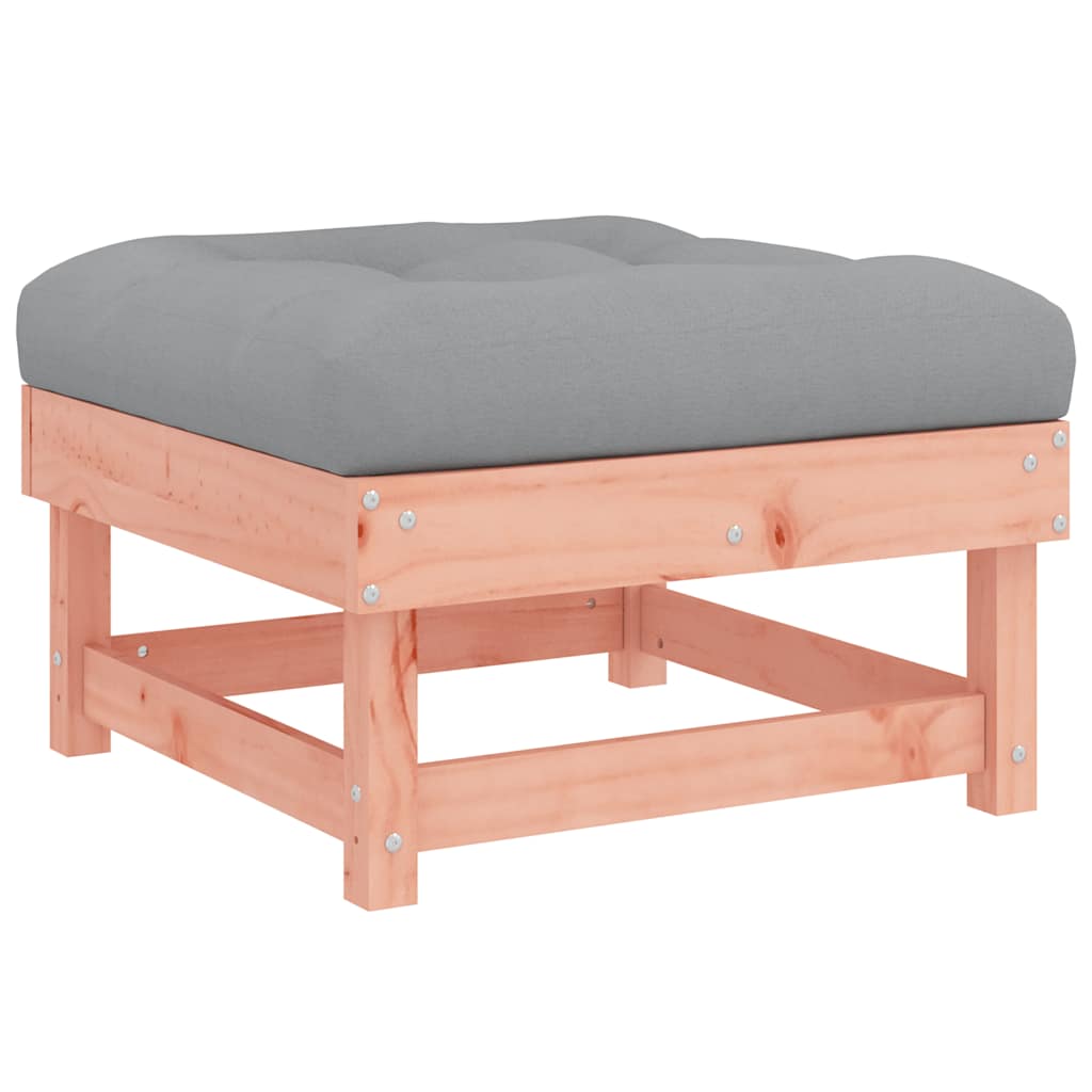 5-tlg. Garten-Lounge-Set mit Kissen Massivholz Douglasie