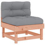 7-tlg. Garten-Lounge-Set mit Kissen Massivholz Douglasie
