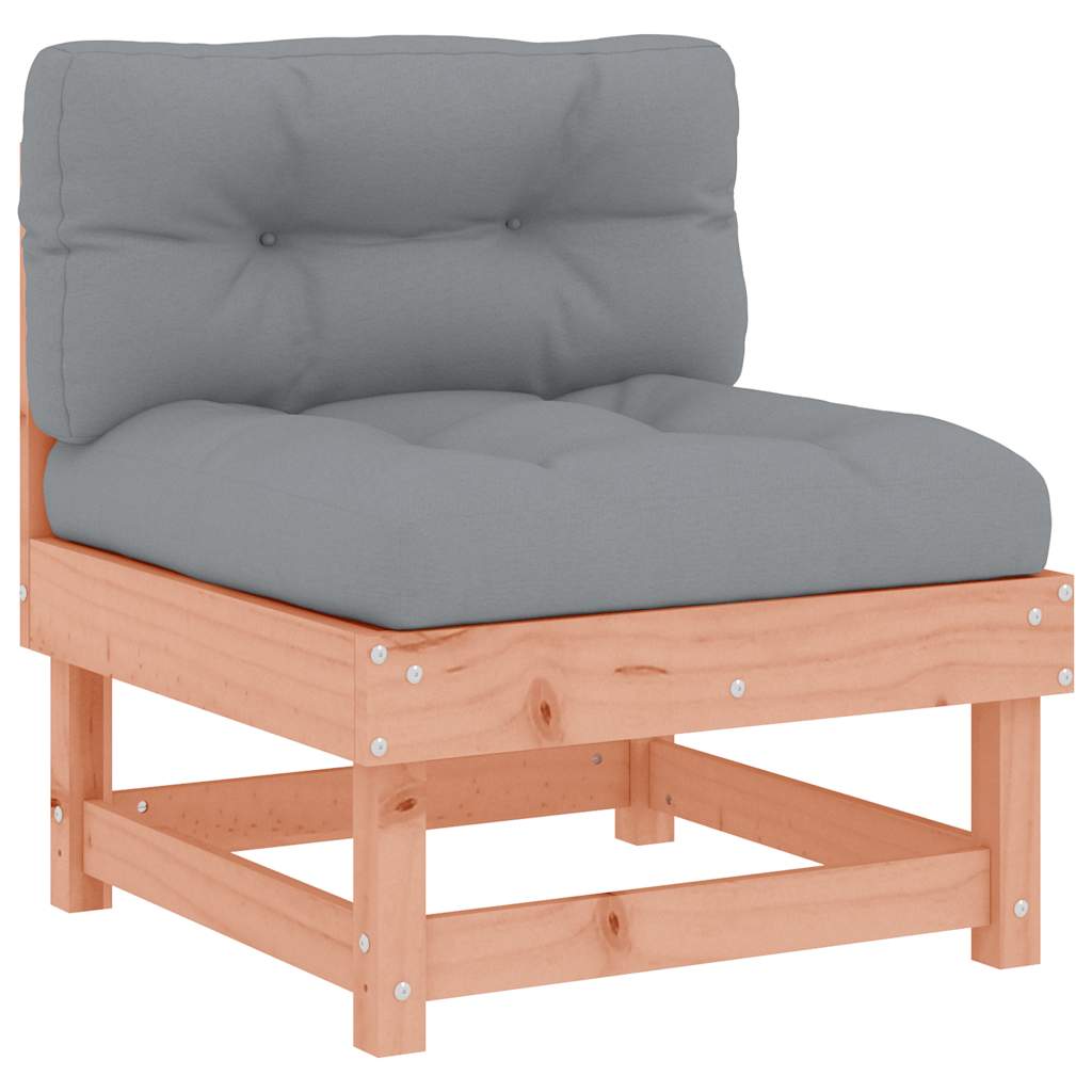 7-tlg. Garten-Lounge-Set mit Kissen Massivholz Douglasie