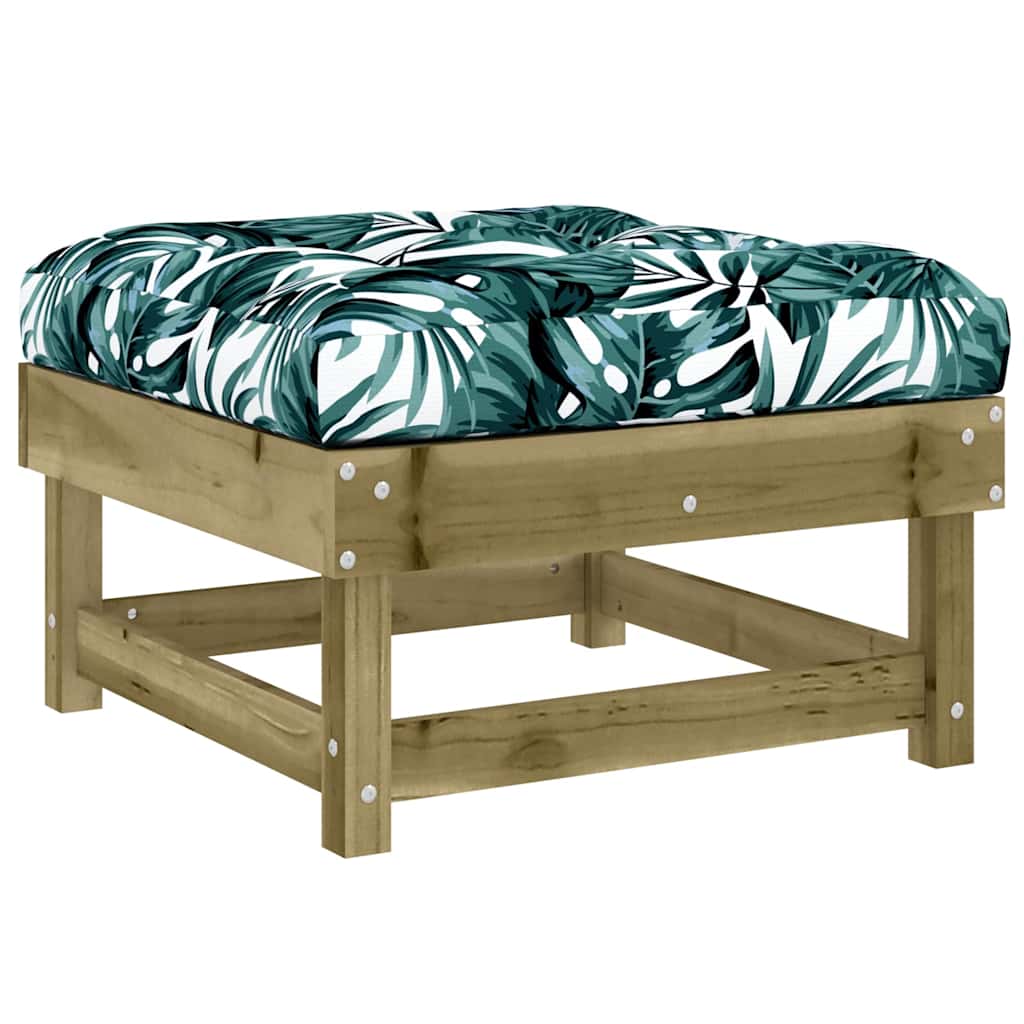 7-tlg. Garten-Lounge-Set mit Kissen Imprägniertes Kiefernholz
