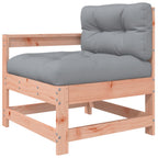 6-tlg. Garten-Lounge-Set mit Kissen Massivholz Douglasie