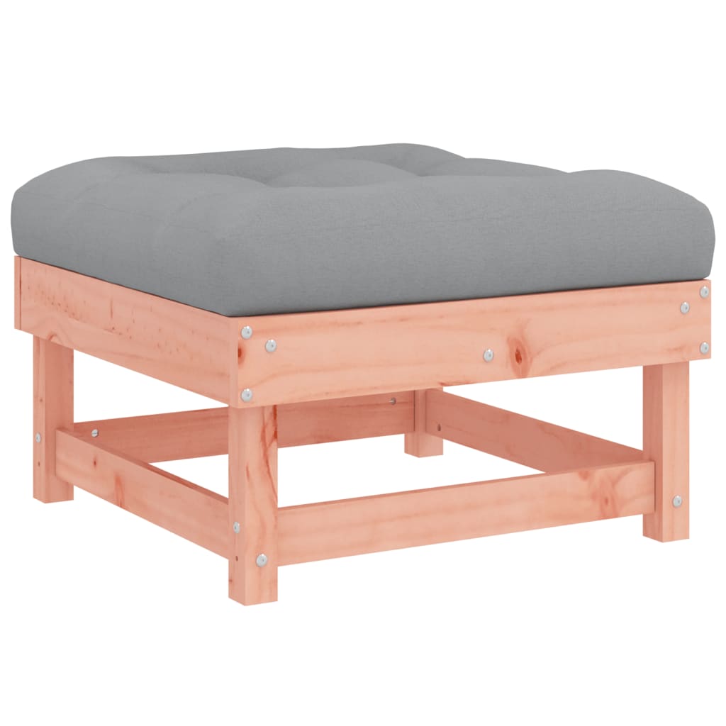 5-tlg. Garten-Lounge-Set mit Kissen Massivholz Douglasie