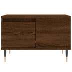 Couchtisch Braun Eichen-Optik 55x55x36,5 cm Holzwerkstoff