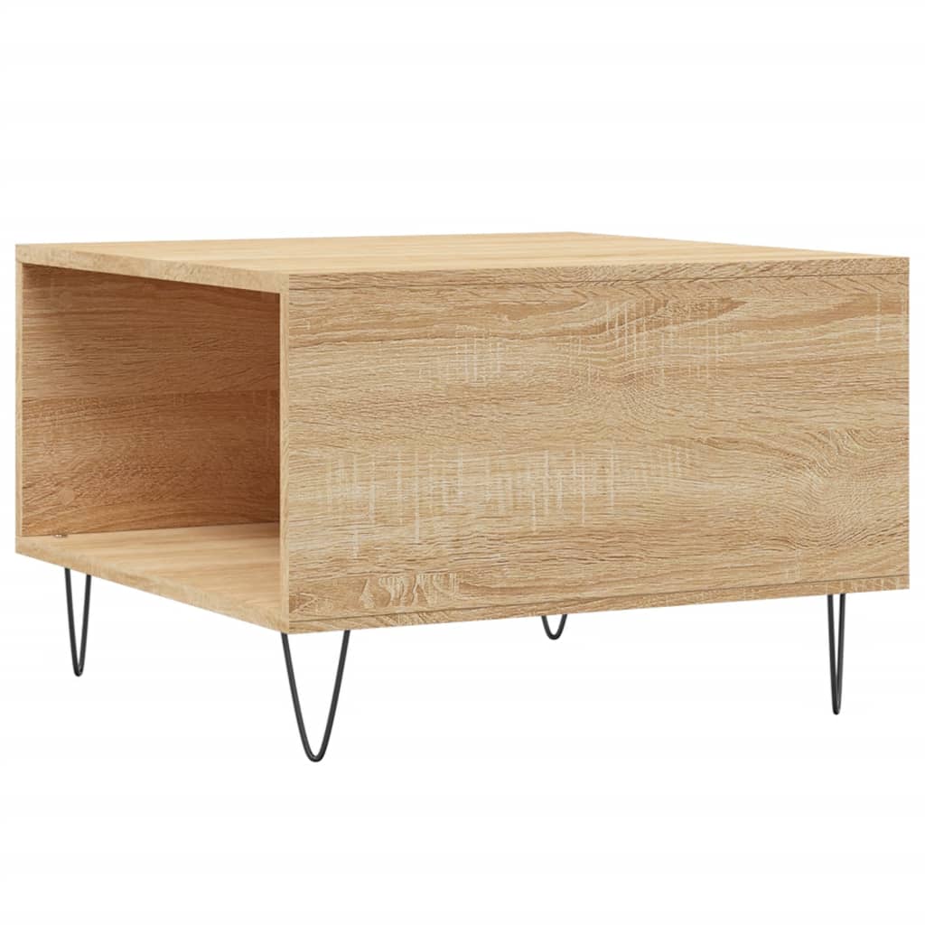 Couchtisch Sonoma-Eiche 55x55x36,5 cm Holzwerkstoff