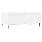 Couchtisch Weiß 90x50x36,5 cm Holzwerkstoff