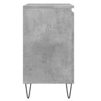Badschrank Betongrau 58 x 33 x 60 cm Holzwerkstoff