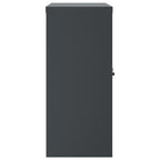 Aktenschrank Anthrazit 90x40x90 cm Stahl