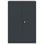 Aktenschrank Anthrazit 90x40x140 cm Stahl