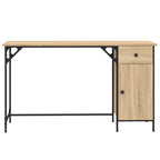 Computertisch Sonoma-Eiche 131x48x75 cm Holzwerkstoff