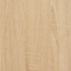 Computertisch Sonoma-Eiche 131x48x75 cm Holzwerkstoff