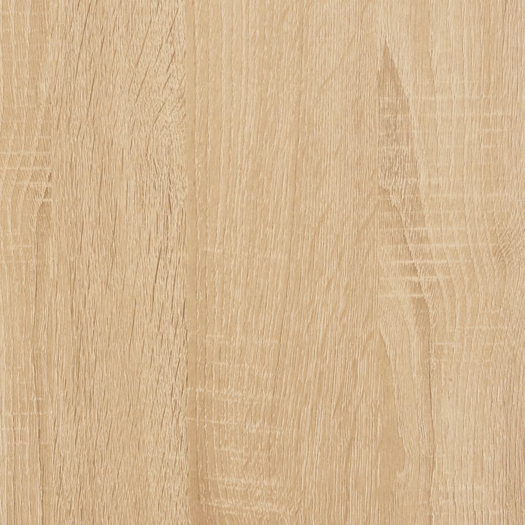 Computertisch Sonoma-Eiche 131x48x75 cm Holzwerkstoff