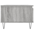 Couchtisch Grau Sonoma 90x50x36,5 cm Holzwerkstoff