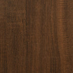 Couchtisch Braun Eichen-Optik 90x50x36,5 cm Holzwerkstoff