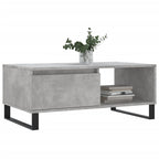 Couchtisch Betongrau 90x50x36,5 cm Holzwerkstoff