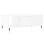 Couchtisch Weiß 90x50x36,5 cm Holzwerkstoff