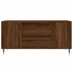 Couchtisch Braun Eichen-Optik 102x44,5x50 cm Holzwerkstoff