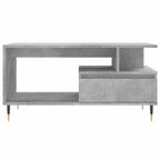 Couchtisch Betongrau 90x49x45 cm Holzwerkstoff