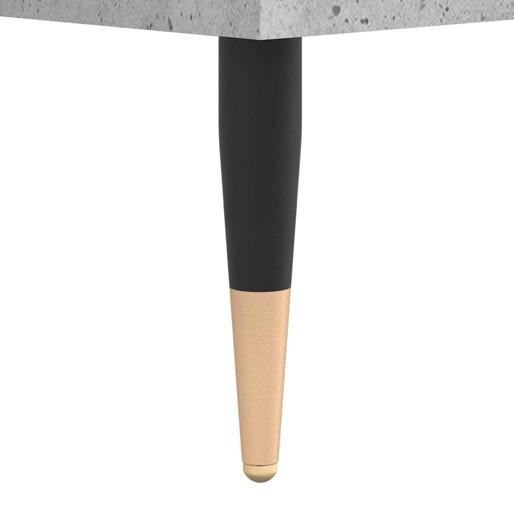 Couchtisch Betongrau 90x49x45 cm Holzwerkstoff