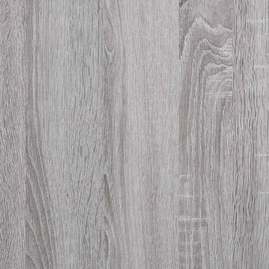 Schreibtisch Grau Sonoma 139x139x75 cm Holzwerkstoff