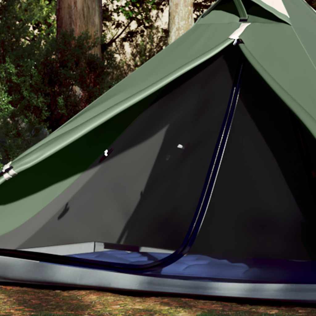 Tipi-Hängezelt 1 Person Grün Wasserdicht
