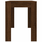 Esstisch Braun Eichen-Optik 120x60x76 cm Holzwerkstoff