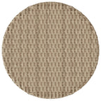 3-tlg. Bistro-Set mit Kissen Beige Poly Rattan