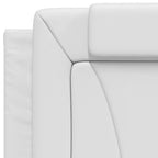 Bettgestell "Viana" mit LED ohne Matratze Weiß 80x200 cm