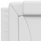 Bettgestell "Viana" mit LED ohne Matratze Weiß 90x200 cm