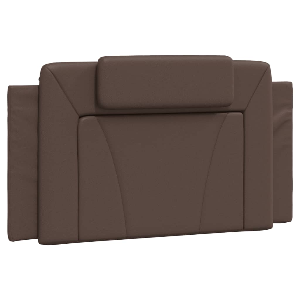 Bettgestell "Viana" mit LED ohne Matratze Braun 100x200 cm
