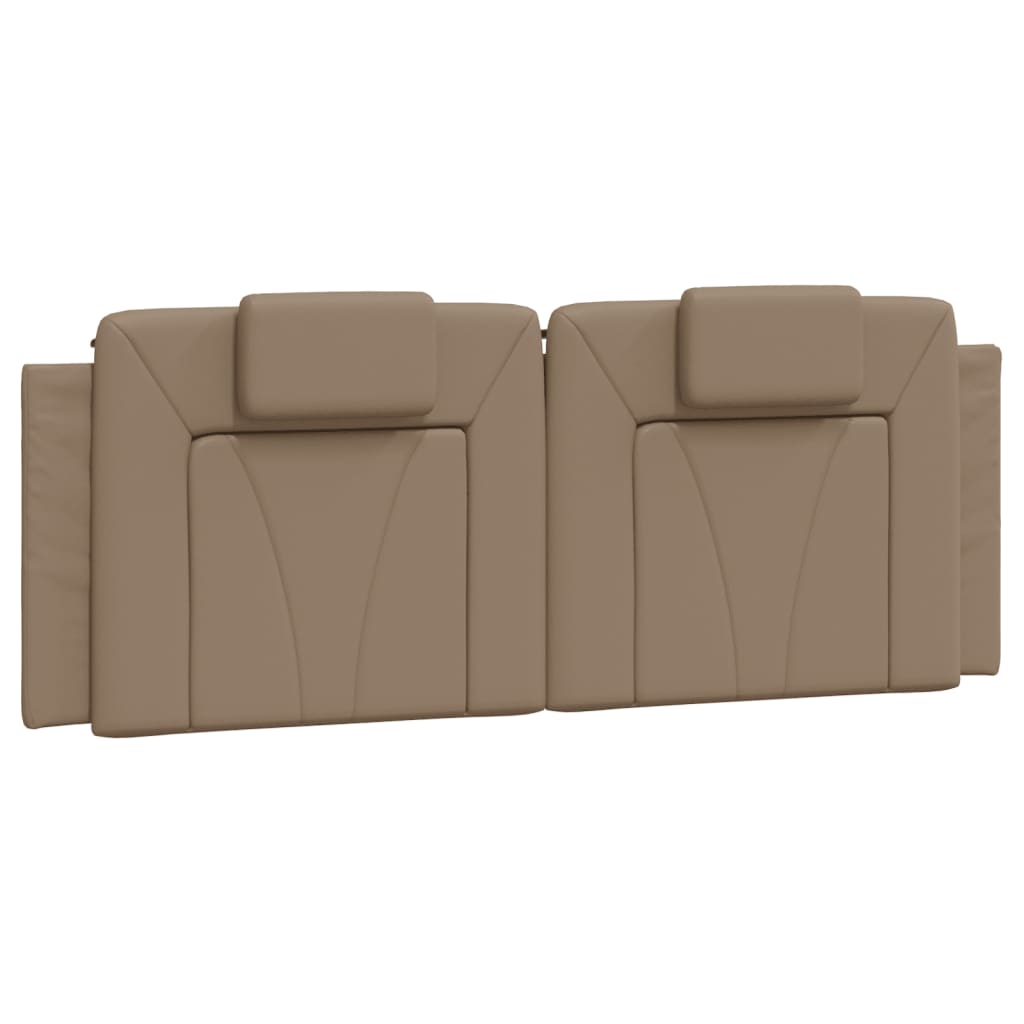 Bettgestell "Viana" mit LED ohne Matratze Cappuccino-Braun 120x200 cm