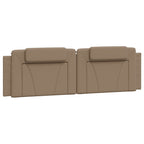 Bettgestell "Viana" mit LED ohne Matratze Cappuccino-Braun 180x200 cm