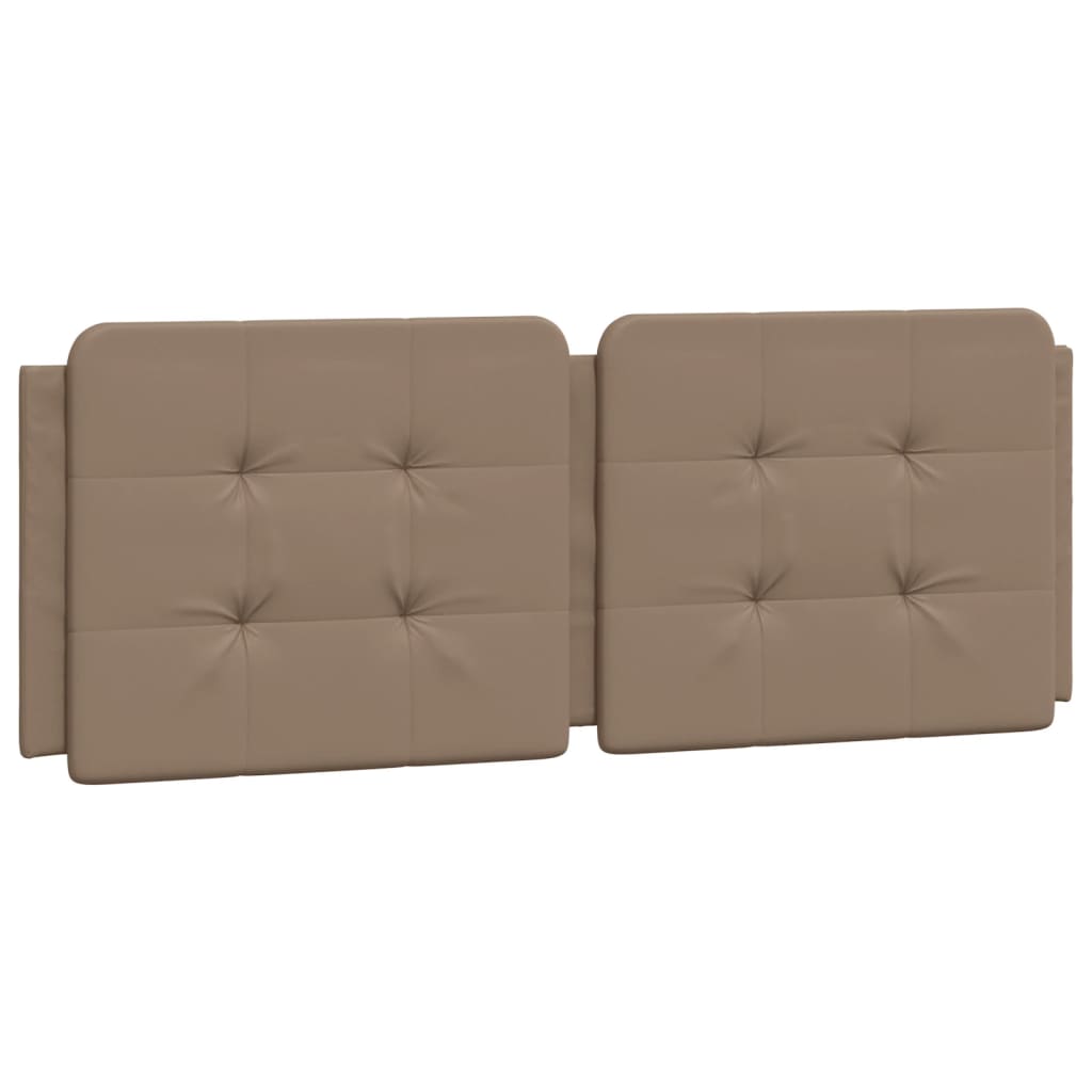 Bettgestell mit LED ohne Matratze "Zadar" Cappuccino-Braun 120x200 cm