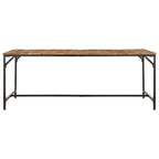 Esstisch 200x100x75 cm Raues Massivholz Mango