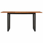 Esstisch 160x80x75 cm Massivholz Akazie